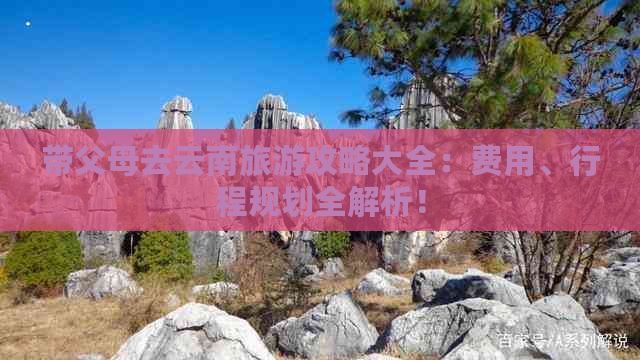 带父母去云南旅游攻略大全：费用、行程规划全解析！