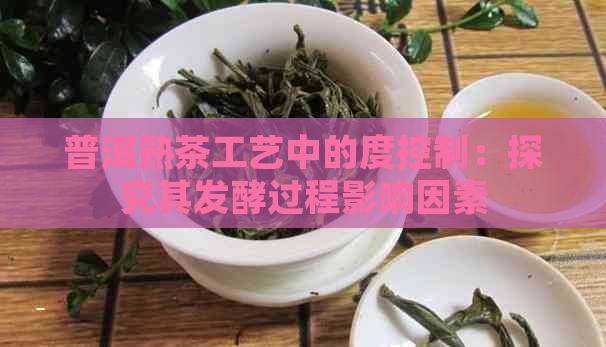 普洱熟茶工艺中的度控制：探究其发酵过程影响因素