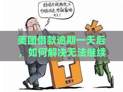 美团借款逾期一天后，如何解决无法继续借款的问题？