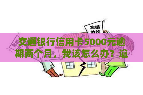 交通银行信用卡5000元逾期两个月，我该怎么办？逾期后果和解决方案一览