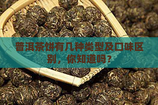 普洱茶饼有几种类型及口味区别，你知道吗？