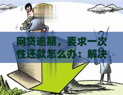 网贷逾期，要求一次性还款怎么办：解决办法和步骤