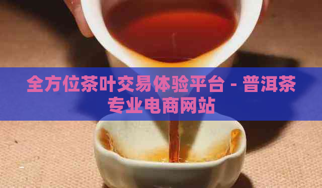 全方位茶叶交易体验平台 - 普洱茶专业电商网站