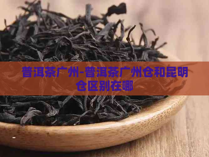 普洱茶广州-普洱茶广州仓和昆明仓区别在哪