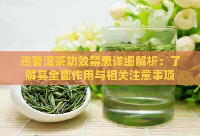 熟普洱茶功效禁忌详细解析：了解其全面作用与相关注意事项