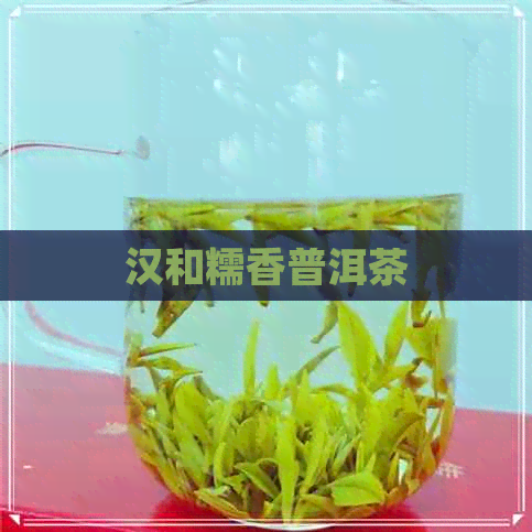 汉和糯香普洱茶