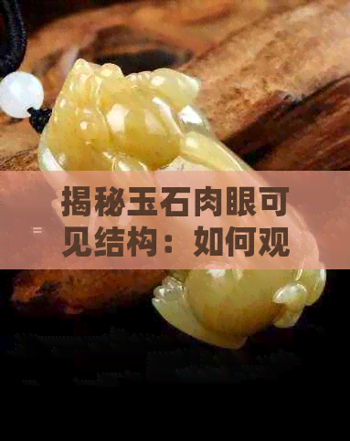 揭秘玉石肉眼可见结构：如何观察和分辨不同种类的玉石？