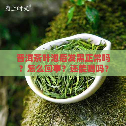 普洱茶叶泡后发黑正常吗？怎么回事？还能喝吗？