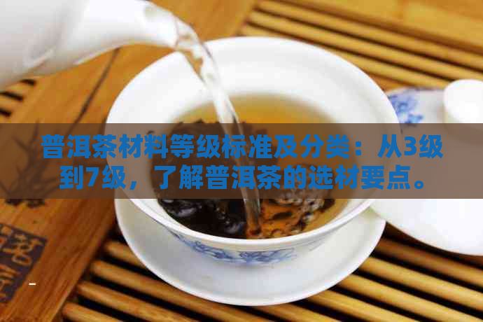 普洱茶材料等级标准及分类：从3级到7级，了解普洱茶的选材要点。