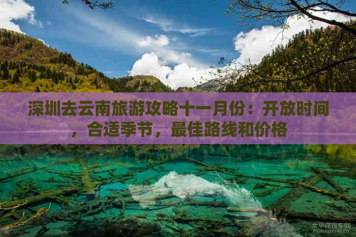 深圳去云南旅游攻略十一月份：开放时间，合适季节，更佳路线和价格