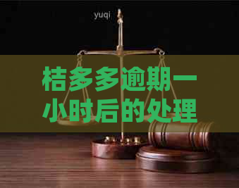 桔多多逾期一小时后的处理办法：避免乌有后果与困扰