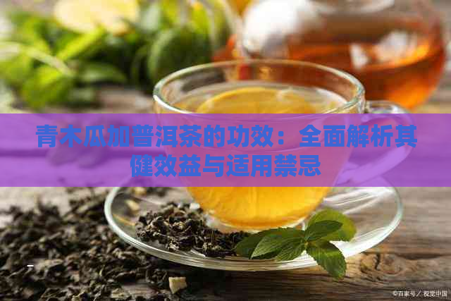 青木瓜加普洱茶的功效：全面解析其健效益与适用禁忌