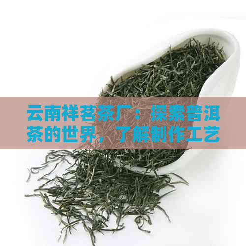 云南祥茗茶厂：探索普洱茶的世界，了解制作工艺与品鉴方法