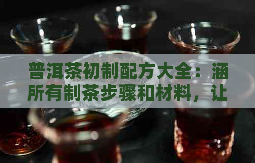 普洱茶初制配方大全：涵所有制茶步骤和材料，让你轻松制作正宗普洱茶。