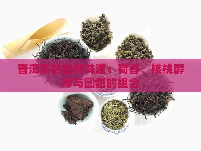 普洱茶的独特味道：荷香、核桃醇厚与圆甜的组合