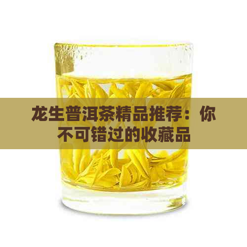 龙生普洱茶精品推荐：你不可错过的收藏品