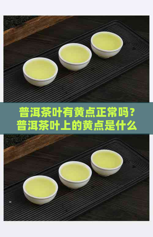 普洱茶叶有黄点正常吗？普洱茶叶上的黄点是什么原因？还能喝吗？