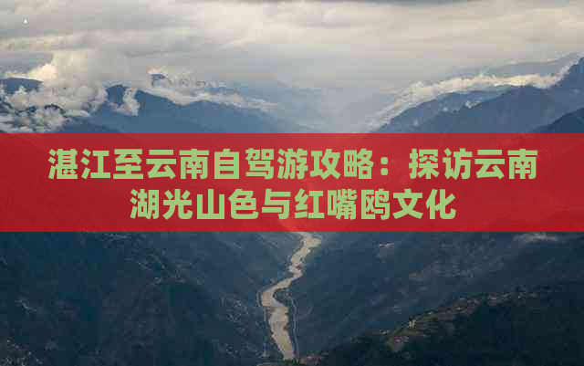 湛江至云南自驾游攻略：探访云南湖光山色与红嘴鸥文化