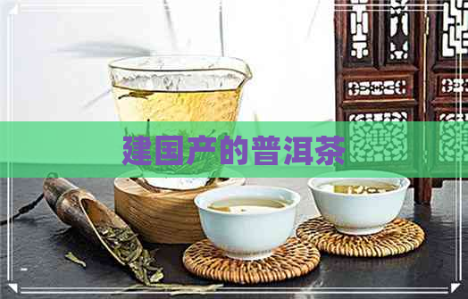 建国产的普洱茶