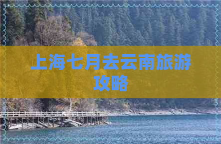 上海七月去云南旅游攻略