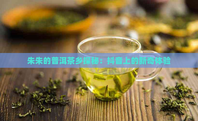 朱朱的普洱茶乡探秘：抖音上的新奇体验