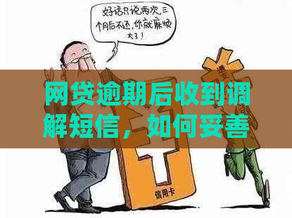 网贷逾期后收到调解短信，如何妥善处理？