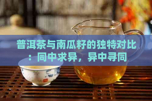 普洱茶与南瓜籽的独特对比：同中求异，异中寻同