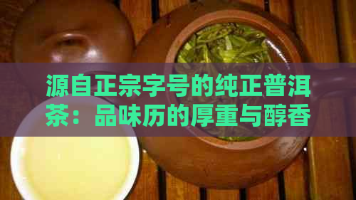 源自正宗字号的纯正普洱茶：品味历的厚重与醇香