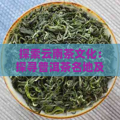 探索云南茶文化：探寻普洱茶名地及其独特魅力