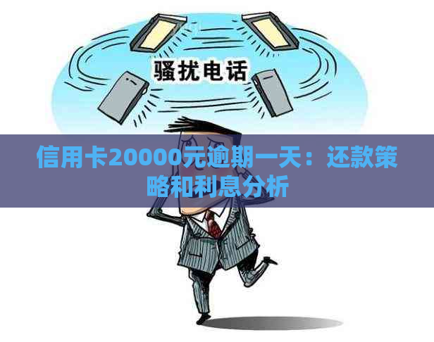 信用卡20000元逾期一天：还款策略和利息分析