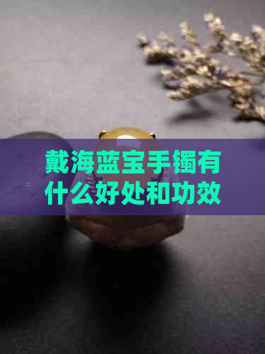 戴海蓝宝手镯有什么好处和功效：全面解析佩戴海蓝宝手镯对人体的益处