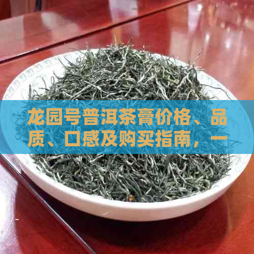 龙园号普洱茶膏价格、品质、口感及购买指南，一次解决您的所有疑问