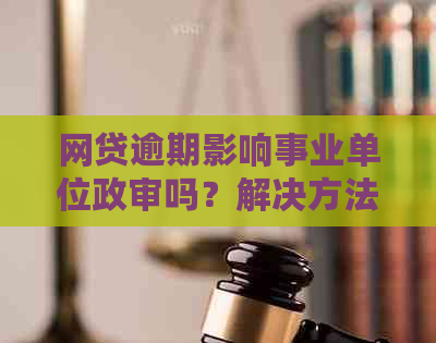 网贷逾期影响事业单位政审吗？解决方法是什么？