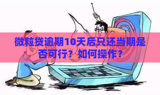 微粒贷逾期10天后只还当期是否可行？如何操作？