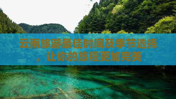 云南旅游更佳时间及季节选择，让你的旅程更加完美