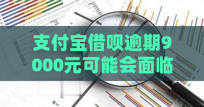 支付宝借呗逾期9000元可能会面临的法律问题