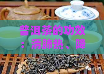 普洱茶的功效：清肺热、降血脂、减肥还是抗衰老？