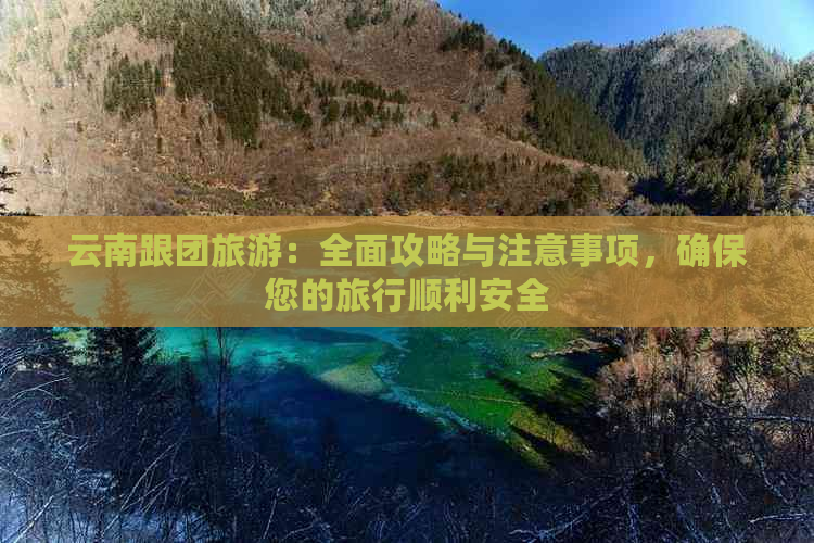 云南跟团旅游：全面攻略与注意事项，确保您的旅行顺利安全