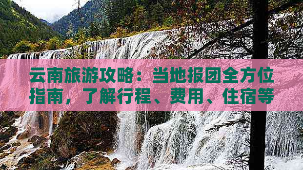 云南旅游攻略：当地报团全方位指南，了解行程、费用、住宿等所有重要信息