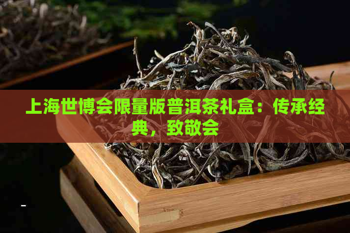 上海世博会限量版普洱茶礼盒：传承经典，致敬会