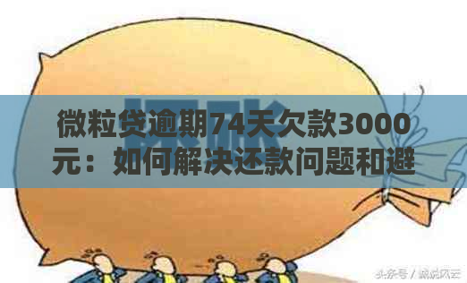 微粒贷逾期74天欠款3000元：如何解决还款问题和避免逾期后果？