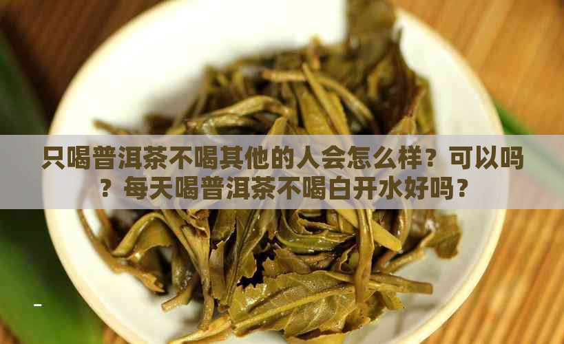 只喝普洱茶不喝其他的人会怎么样？可以吗？每天喝普洱茶不喝白开水好吗？