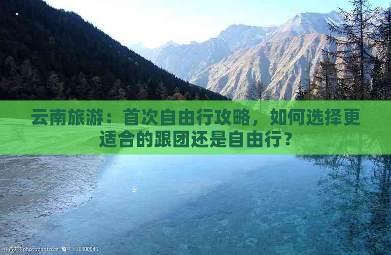 云南旅游：首次自由行攻略，如何选择更适合的跟团还是自由行？