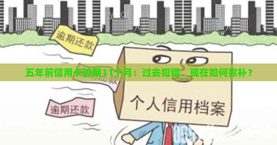 五年前信用卡逾期11个月：过去犯错，现在如何弥补？