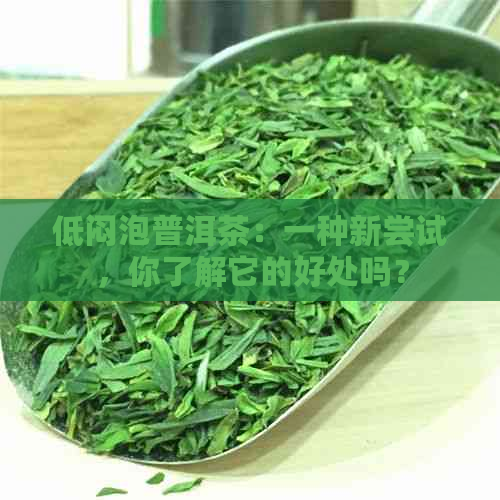 低闷泡普洱茶：一种新尝试，你了解它的好处吗？