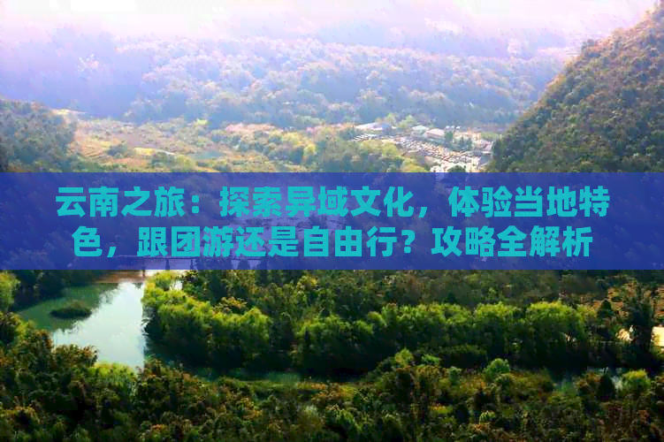 云南之旅：探索异域文化，体验当地特色，跟团游还是自由行？攻略全解析