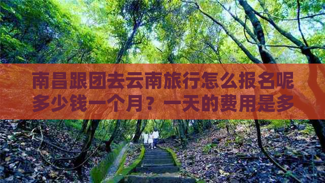 南昌跟团去云南旅行怎么报名呢多少钱一个月？一天的费用是多少？