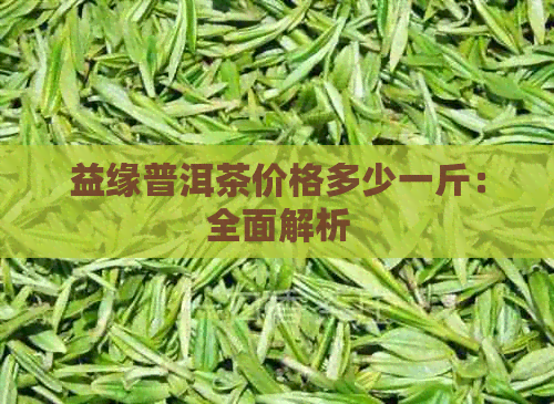 益缘普洱茶价格多少一斤：全面解析