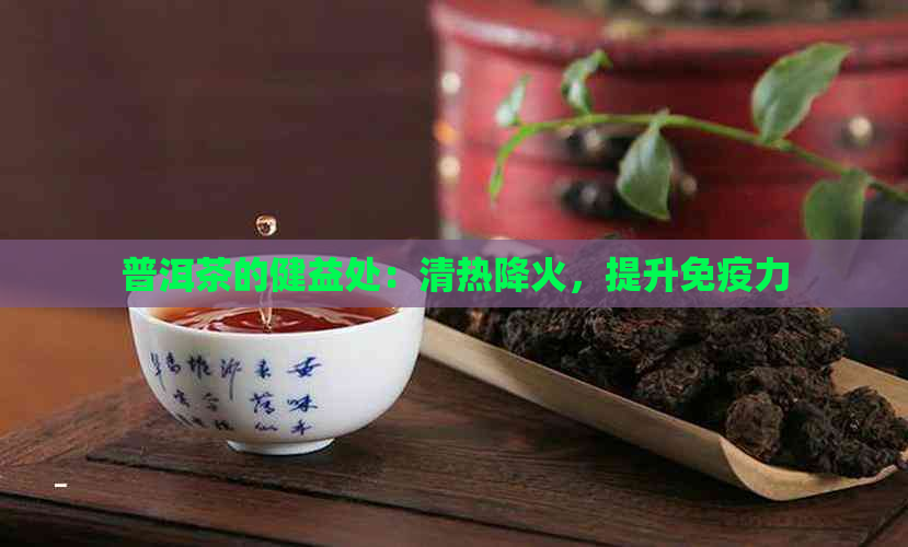 普洱茶的健益处：清热降火，提升免疫力