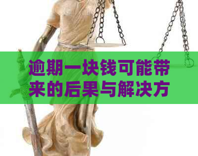 逾期一块钱可能带来的后果与解决方法：详尽解析与建议